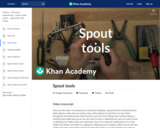 Spout tools