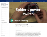 Spider's power switch