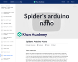 Spider's Arduino Nano