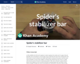 Spider's stabilizer bar