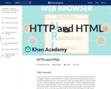HTTP and HTML