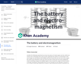 The battery and electromagnetism