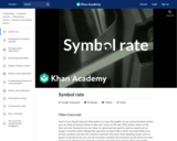 Symbol rate