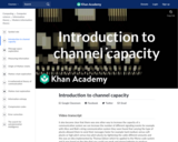 Introduction to channel capacity