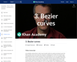3. Bezier curves