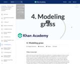 4. Modeling grass