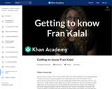 Getting to know Fran Kalal