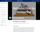 Introduction to rendering