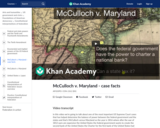 McCulloch v. Maryland - case facts