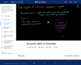Economic rights of citizenship