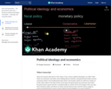 Political ideology and economics