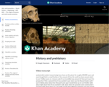 History and prehistory