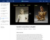 Sanskrit connections to English