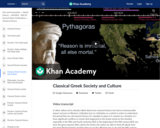 Classical Greek Society and Culture