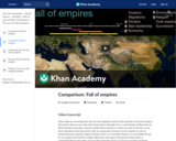 Comparison: Fall of empires