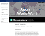 Japan in World War I