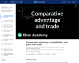 Comparative advantage, specialization, and gains from trade