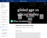 Gilded Age versus Silicon Valley