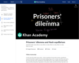 Prisoners' dilemma and Nash equilibrium