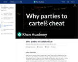 Why parties to cartels cheat