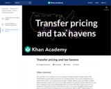 Transfer pricing and tax havens
