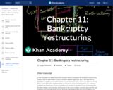 Chapter 11: Bankruptcy restructuring
