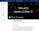 Wealth destruction 1