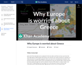 Why Europe is worried about Greece