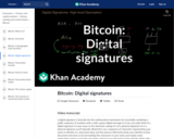 Bitcoin: Digital signatures