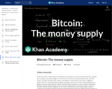 Bitcoin: The money supply