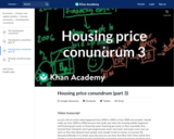 Housing price conundrum (part 3)