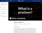 What is a pronoun?
