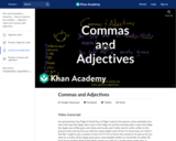 Commas and Adjectives