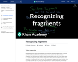 Recognizing fragments