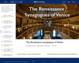 The Renaissance Synagogues of Venice