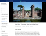 Maritime Theatre at Hadrian's Villa, Tivoli