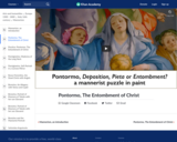 Pontormo, The Entombment of Christ
