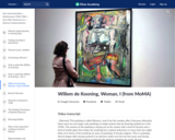 Willem de Kooning, Woman, I (from MoMA)