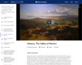 Velasco, The Valley of Mexico
