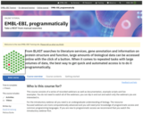 EMBL-EBI, programmatically: Take a REST from manual searches