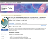Enzyme Portal: Quick tour