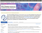 PhenoMeNal Gateway: Metabolomics data analysis in the cloud