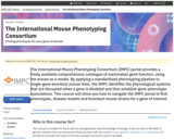 The International Mouse Phenotyping Consortium: Finding phenotypes for your gene of interest