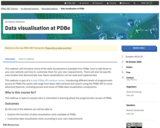 Data visualisation at PDBe