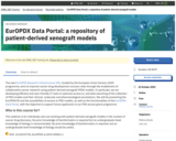 EurOPDX Data Portal: a repository of patient-derived xenograft models