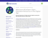 Wisconsin #GoOpen: Open Educational Resources in the Digital Age
