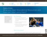 Practice guide: What are Open Educational Resources and how can I start using them?