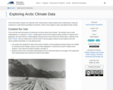 Exploring Arctic Climate Data