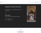 Academic Library Instruction