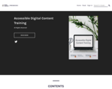 Accessible Digital Content Training